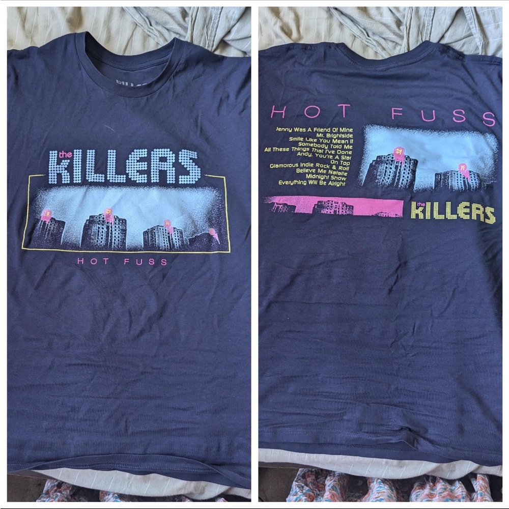 Not for sale! ISO killers T shirt hot fuss